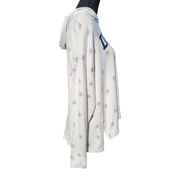 Denver Broncos Team Apparel Star Print Super Soft Pullover Shirt Women's Size L - Picture 5 of 8